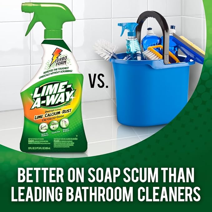 Lime-A-Way - 0-51700-87103-2 Bathroom Cleaner, Removes Lime Calcium Rust - Image 3