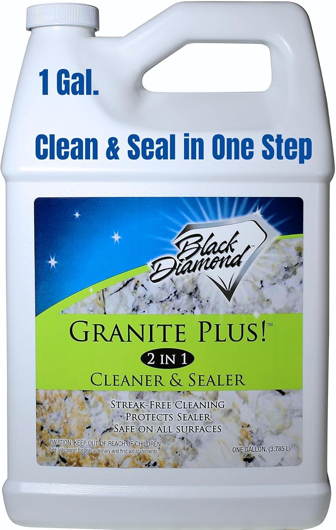 Black Diamond Stoneworks GRANITE PLUS! 2 in 1 Cleaner & Sealer by BlackDiamondStoneworks