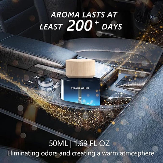 Car Air Freshener for Men & Women – Long-Lasting Amber Vanilla Essential Oil - Image 2