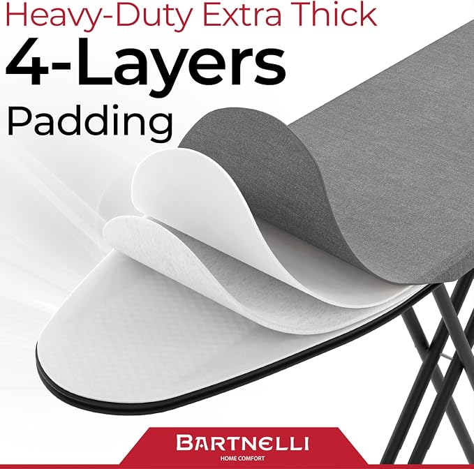 Bartnelli by Rorets Ironing Board Made in Europe | Iron Board - Image 3