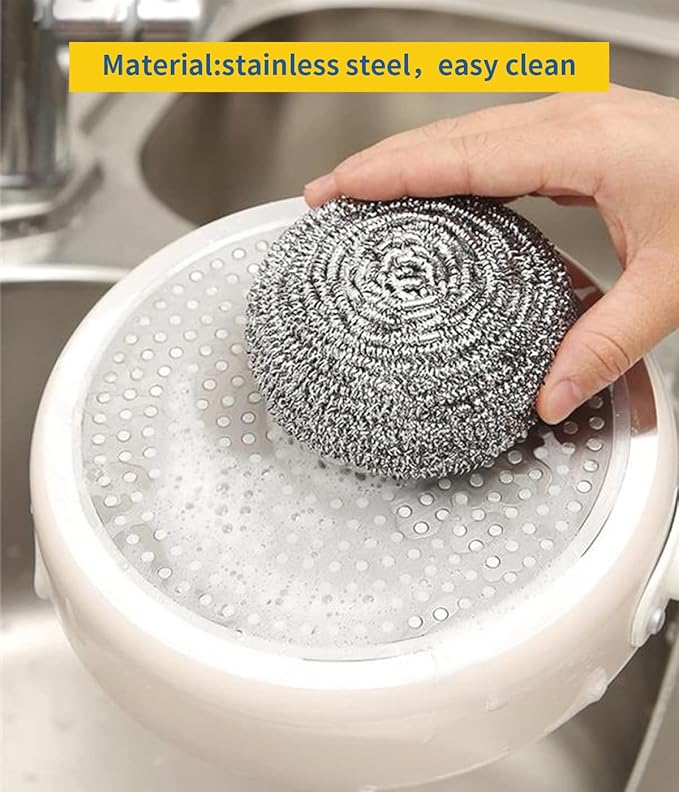 12Pcs Steel Wool Scrubber - Image 6