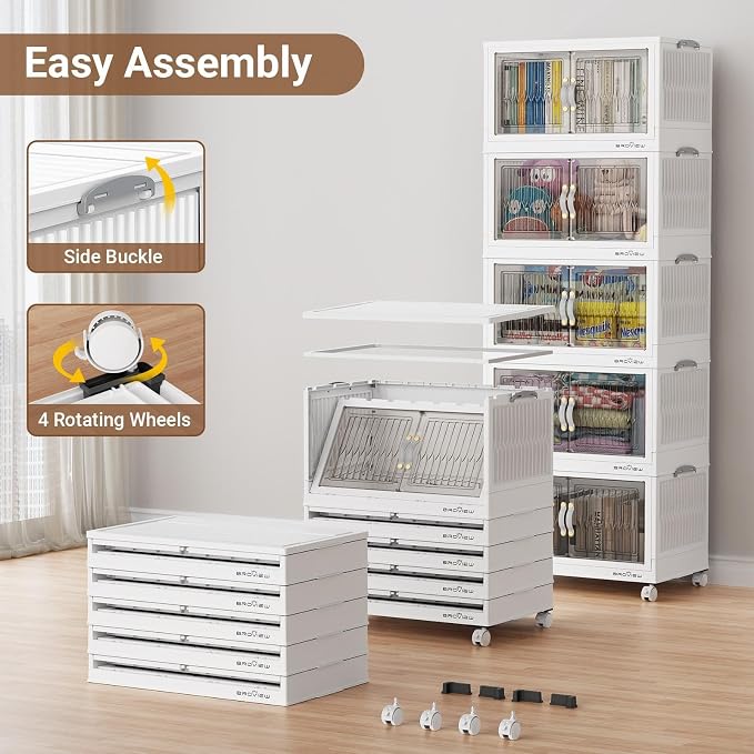 BROVIEW 400Qt Stackable Storage Bins - Image 7