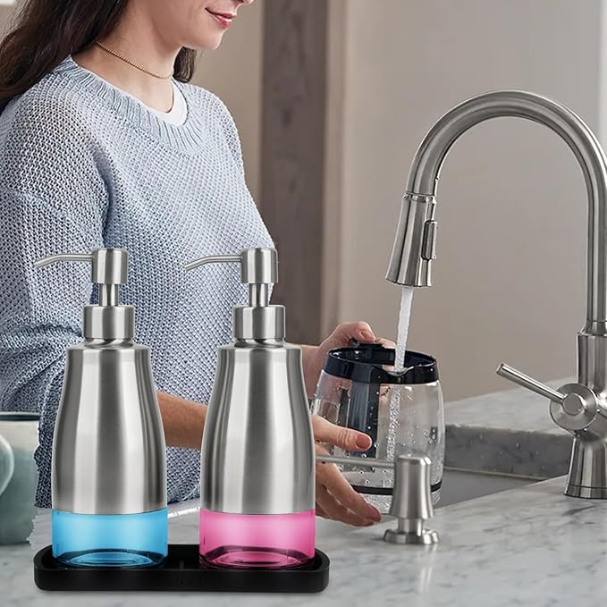 Gaussra Kitchen Soap Dispenser Set - Image 5