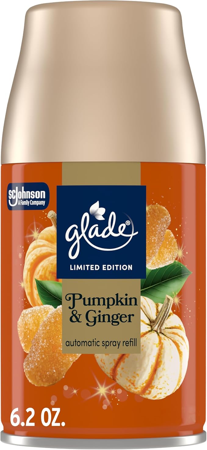 Glade Automatic Spray Refill, Pumpkin & Ginger, Scented Air Freshener by Glade