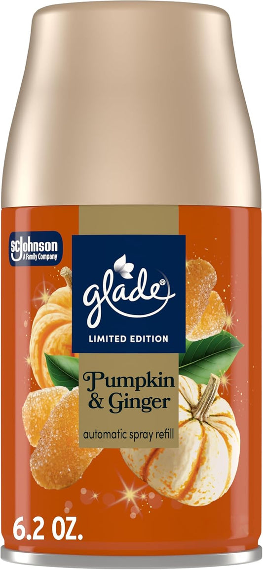 Glade Automatic Spray Refill, Pumpkin & Ginger, Scented Air Freshener by Glade