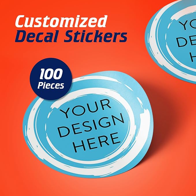 100 Custom Vinyl Stickers - Image 2