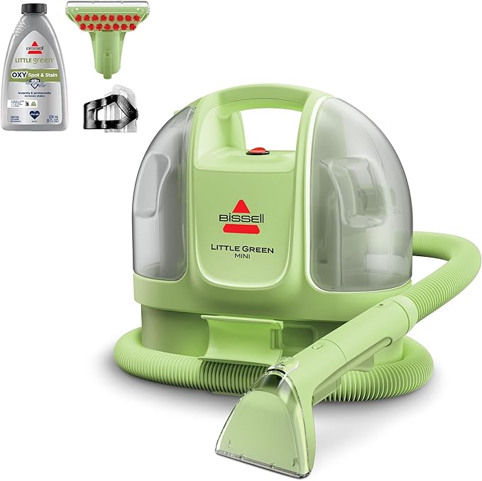 BISSELL Little Green Mini Portable Carpet and Upholstery Deep Cleaner, Car/Auto by BISSELL