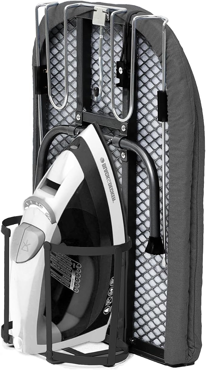 Tabletop Ironing Board with Iron Holder, RAINHOL Small Folding Ironing Board by RAINHOL