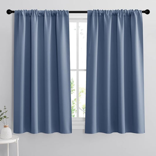 RYB HOME Blackout Closet Curtains by RYBHOME