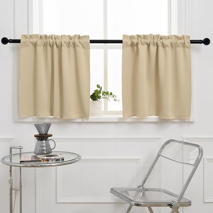 Pickluc Cafe Half Window Curtain by PICKLUC