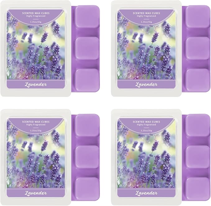 SCENTORINI Wax Melts Wax Cubes, Long Lasting Lavender Wax Melts by SCENTORINI