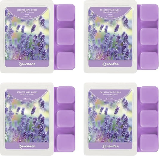 SCENTORINI Wax Melts Wax Cubes, Long Lasting Lavender Wax Melts by SCENTORINI