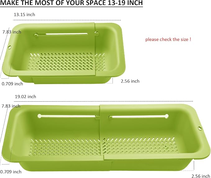 LASSHSWA Collapsible Colander and Strainer - Image 5