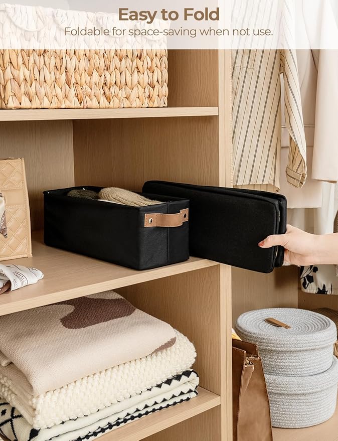 StorageWorks Narrow Storage Bins, Small Basket - Image 4