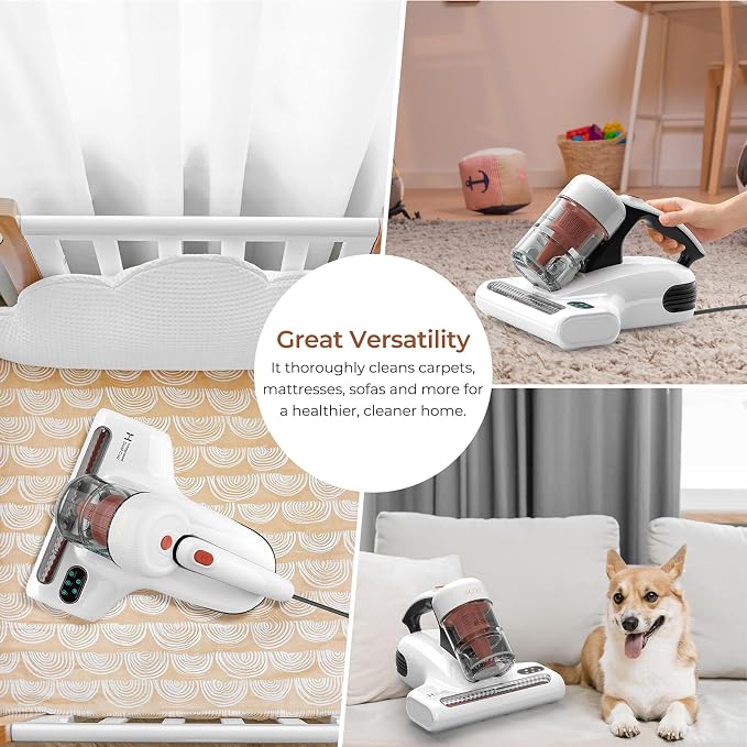 JIGOO J200 Improve Sleep Mattress Vacuum Cleaner Uv Sanitizing, Deep Cleaning - Image 7