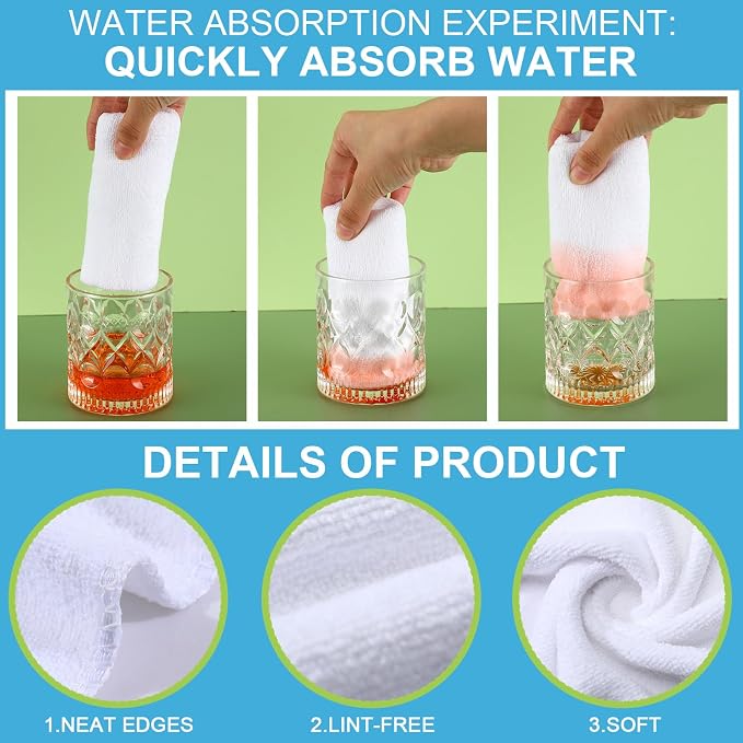 Nuenen Microfiber Cleaning Cloths - Image 2