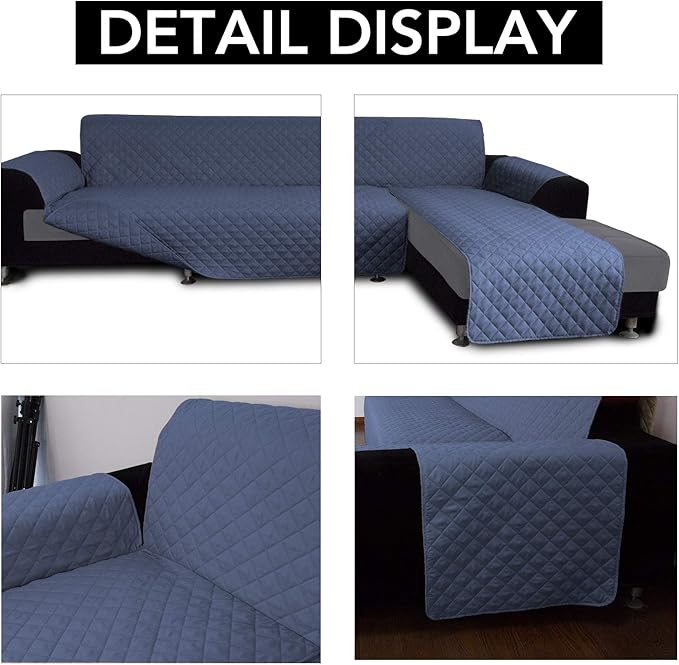Easy-Going Sofa Slipcover L Shape Sofa Cover Sectional Couch Cover Furniture - Image 3