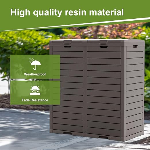 62 Gallon Outdoor Trash Can - Image 6