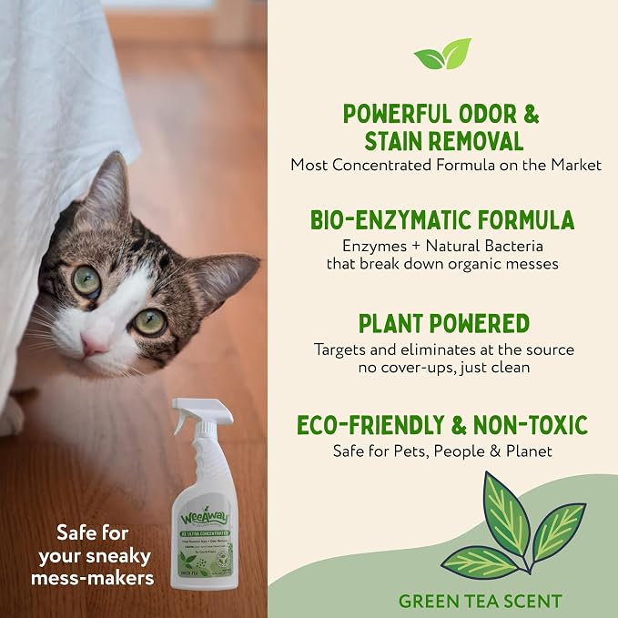 Wee Away X2 Ultra Concentrated Pet Stain and Odor Remover, Enzyme Cleaner - Image 5
