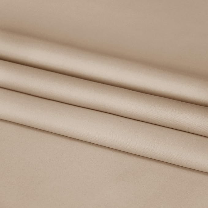 DWCN French Door Curtains – Rod Pocket Thermal Blackout Curtain - Image 5