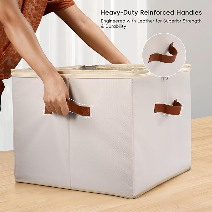Shoe Organizer Box 2 Pack, Shoe Storage Organizer - Image 5