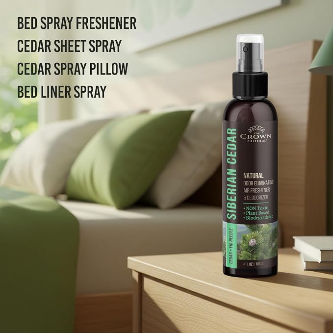 Non-Toxic Odor Eliminator, Natural Cedar Air Freshener Spray - Image 8
