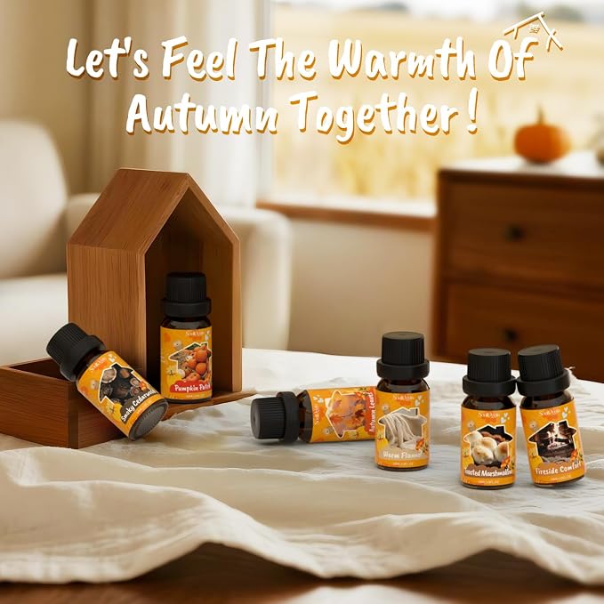 Fall Cozy Cabin Fragrance Oils Set, Essential Oil - Image 6