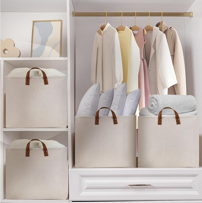 DULLEMELO Beige Storage Baskets - Image 6