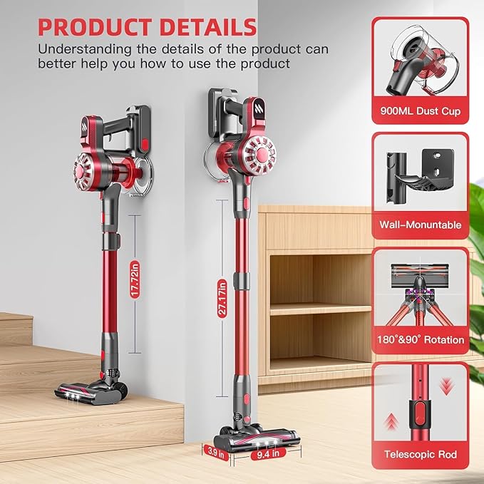 Cordless Vacuum Cleaner, Vacuum Cleaners - Image 5