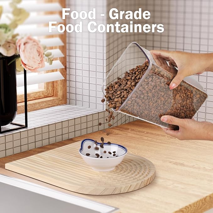 12 Pcs Pop Food Storage Containers Airtight Food Storage Containers Set - Image 8