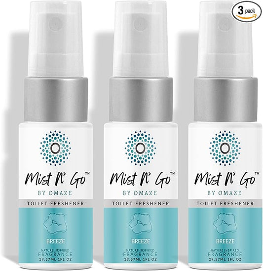 Mist N’ Go by Omaze Travel Bathroom Spray by MISTNGO