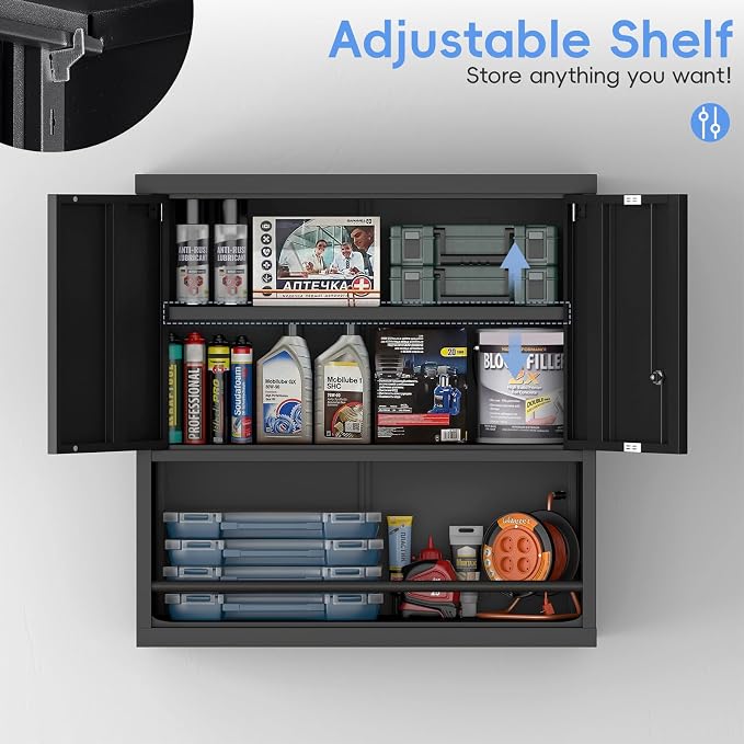 Locking Cabinet, Hanging Cabinets - Image 4