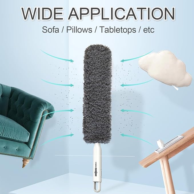 Microfiber Duster, Dusters for Cleaning, Hand Duster - Image 3