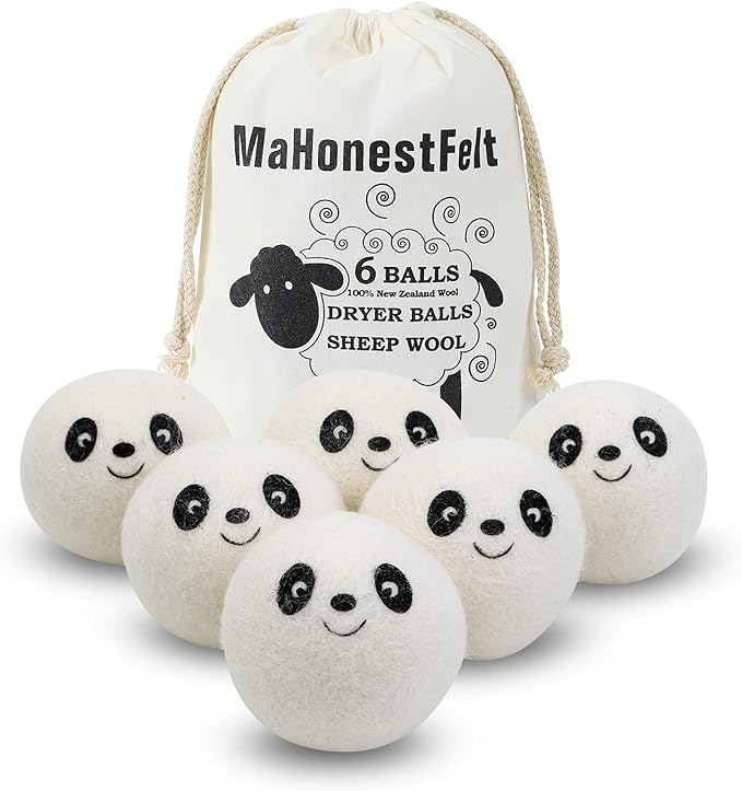 Wool Dryer Balls by MaHonestFelt