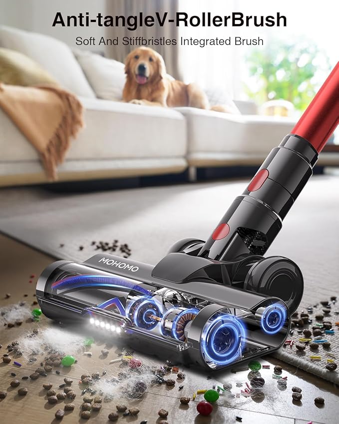 Cordless Vacuum Cleaner, 600W/50KPa/70Mins Vacuum Cleaners - Image 4
