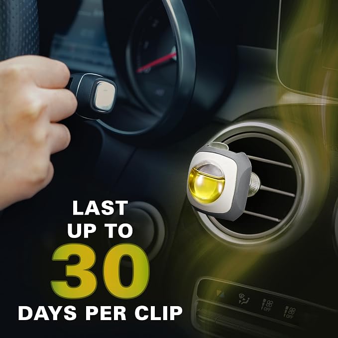 Air Jungles Serene Summer Scent Car Air Freshener Clip, 6 Vent Clips, 4ml Each - Image 6