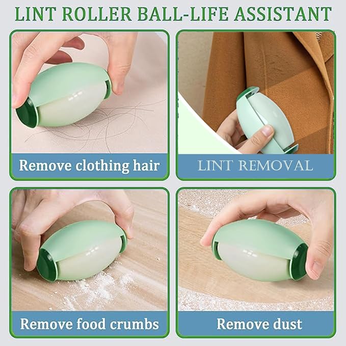 Upgrade Reusable Lint Roller for Pet Hair, Portable Washable Sticky Rollers for - Image 8