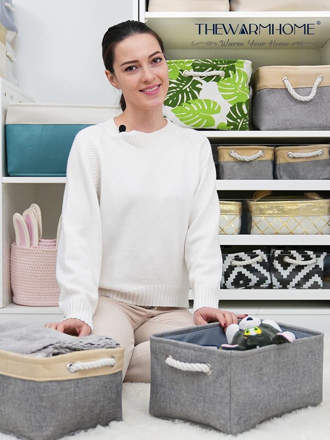 TheWarmHome Storage Bins Basket - Image 6