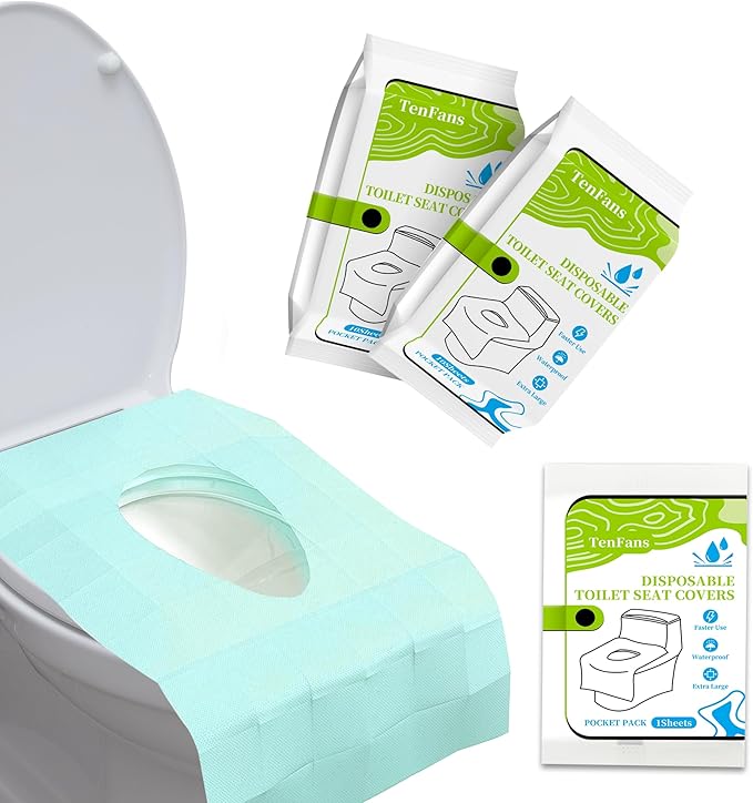 TenFans Toilet Seat Covers Disposable by TenFans