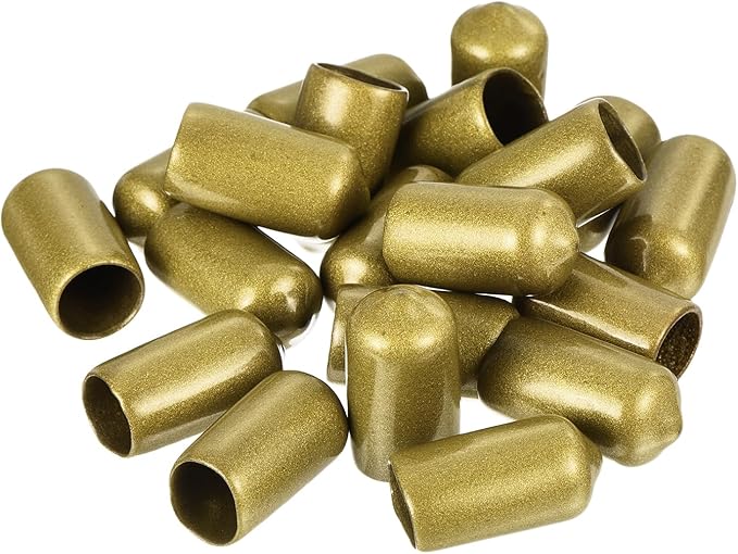 uxcell 20pcs Rubber End Caps 11mm ID Vinyl Round Tube Bolt Cap Cover Thread - Image 4