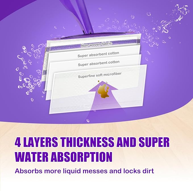 Mop Pad Refills Compatible - Image 2