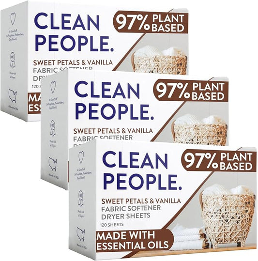 The Clean People Fabric Softener Sheets by CleanPeople