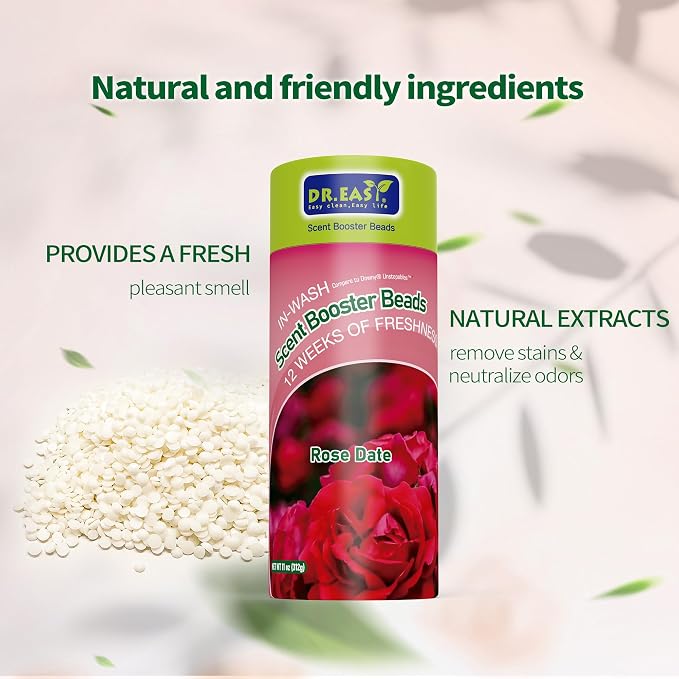 DR.EASY Laundry Scent Boosters 312g, Rose Date Scent Boosters - Image 6