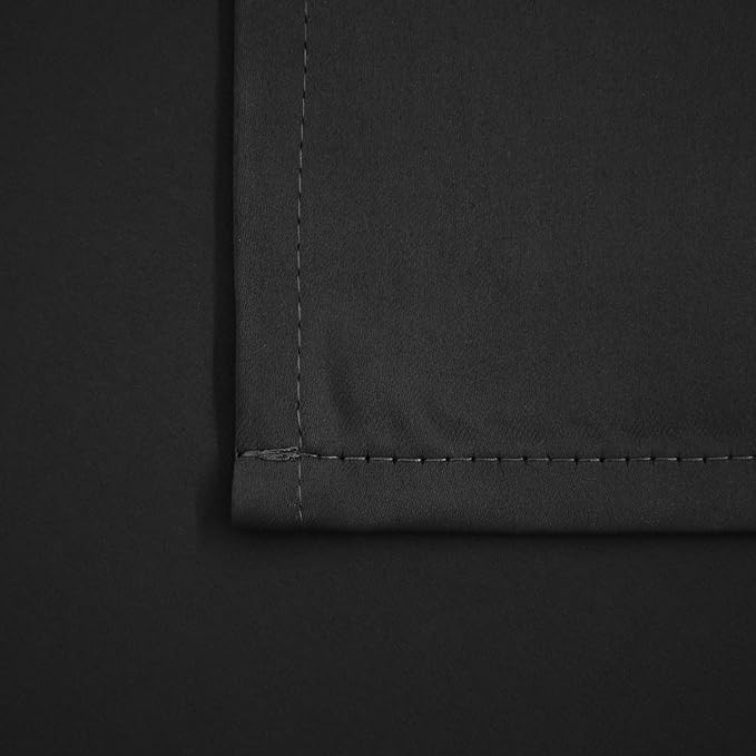 Pickluc Blackout Curtains 45 Inches Long 2 Panels, Room Darkening Tiers - Image 4