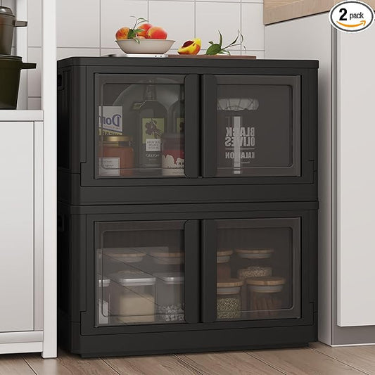 FLEXIMOUNTS 152 QT Stackable Storage Bins by FLEXIMOUNTS