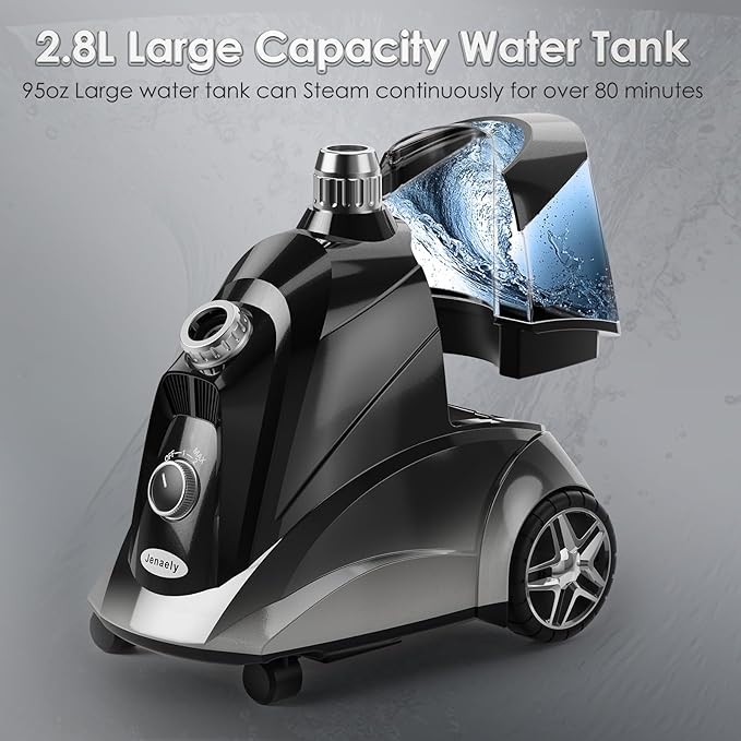 Steamer for Clothes, Jenaely 1500W Standing Garment Steamers, 35s Fast Heat-up - Image 4