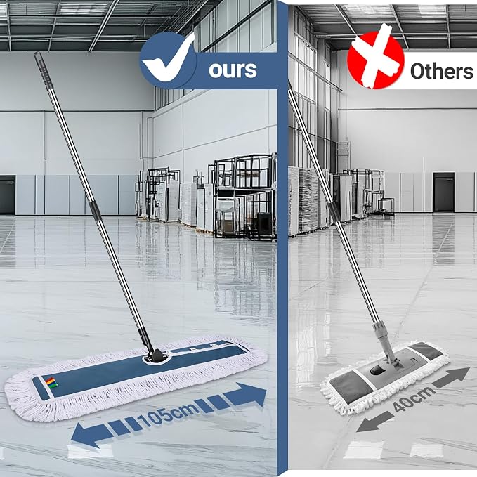 MASTERTOP Industrial Mop, Extra Large Floor Mop - Image 3