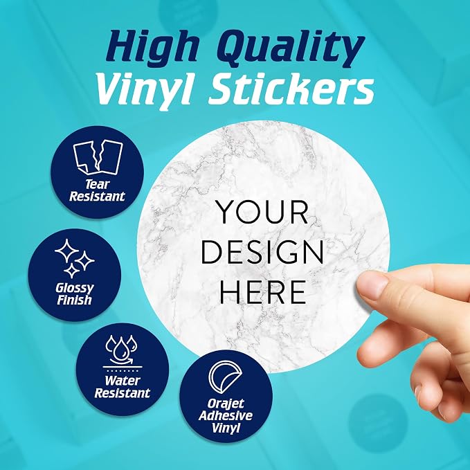 100 Custom Vinyl Stickers - Image 3