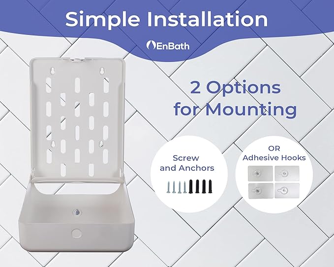 Commercial Paper Towel Dispenser Wall Mount, Holds 500 Multifold, Z Fold - Image 6