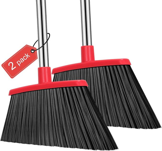 NACENA Heavy Duty Broom, 55 Inch Long Handle Outdoor Large Angle Brooms by NACENA